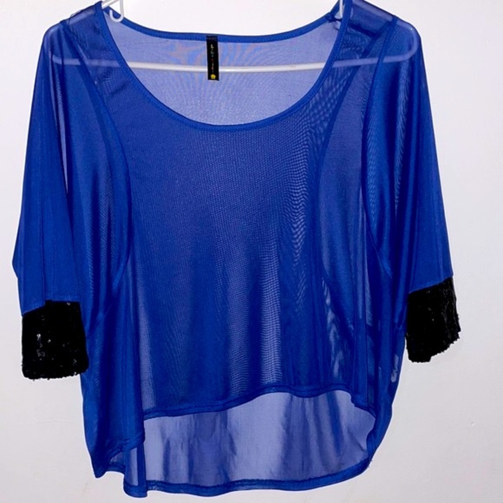 Sheer cute crop